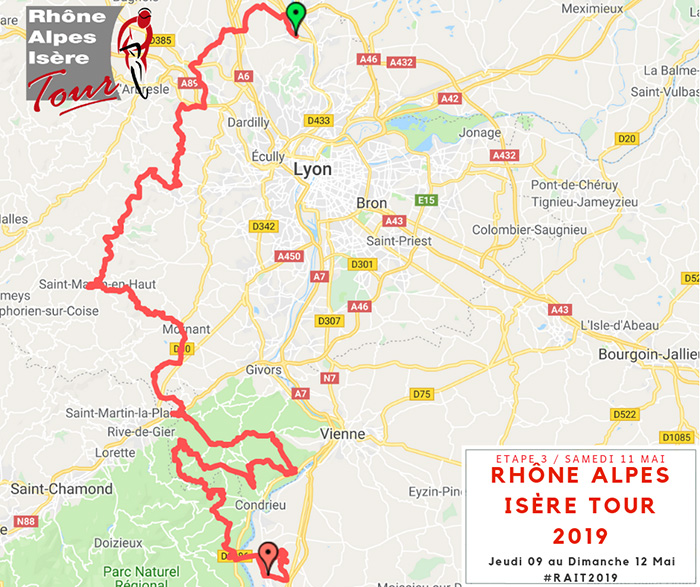 Etape 3 Rhône-Alpes Isère Tour 2019