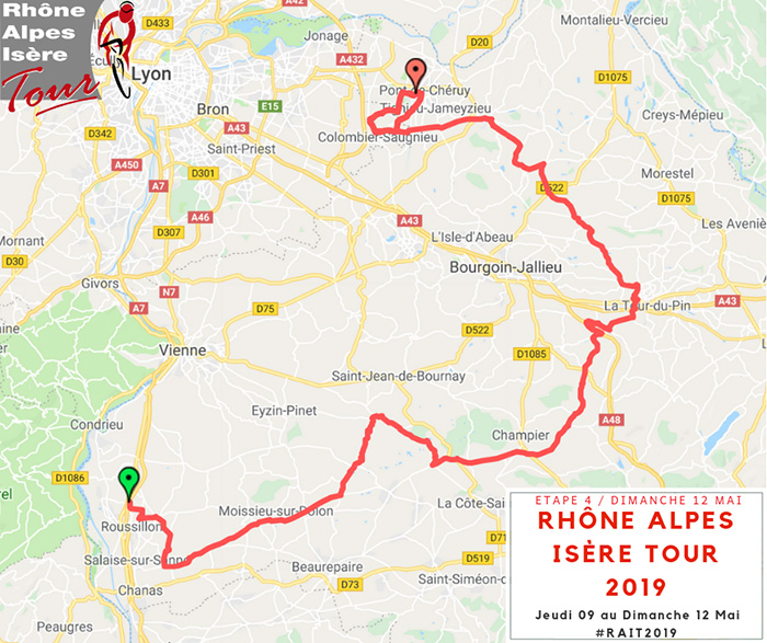 Etape 4 Rhône-Alpes Isère Tour 2019